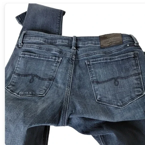 Lucky Brand lolita skinny blue jeans size 4/27 denim pants - Picture 3 of 13